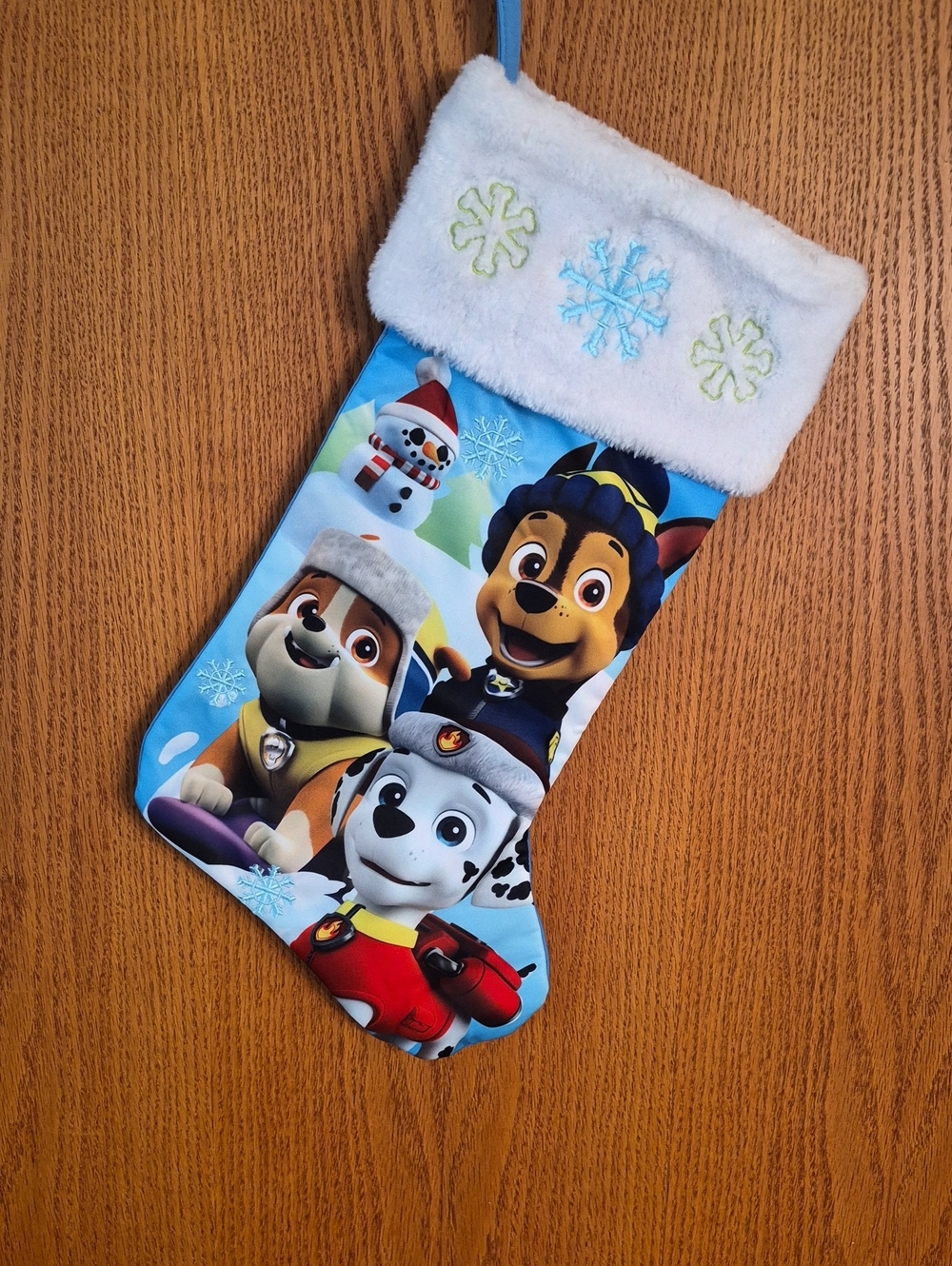 Paw Patrol 16" Christmas Stocking - Used for Decoration Only